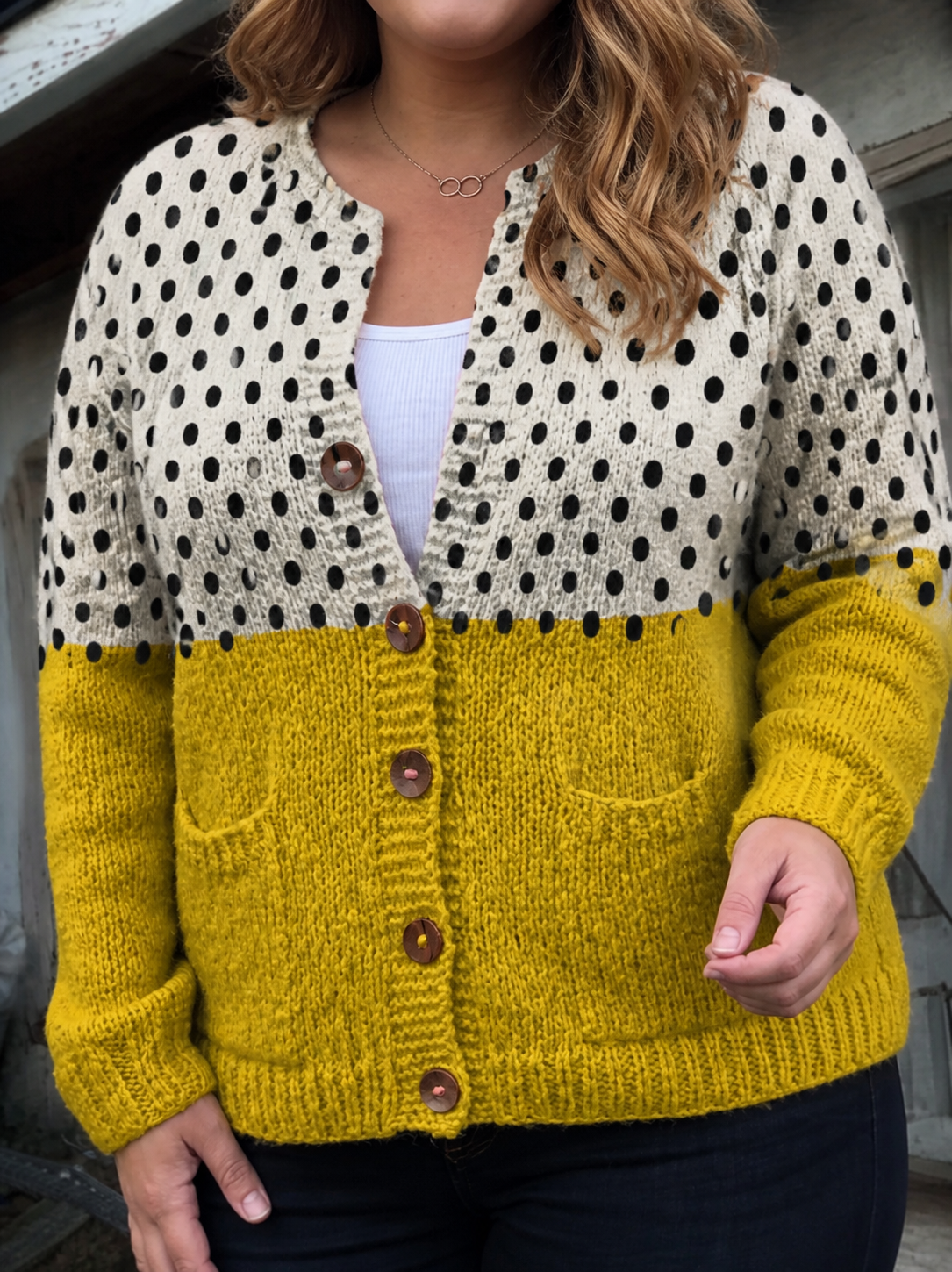 Junella | Vintage Knit Cardigan Sweater
