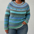 Diane - Retro Scandinavian knitted sweater