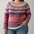 Brooke - Retro Scandinavian knitted sweater