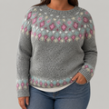 Jocelyn - Retro Scandinavian knitted sweater