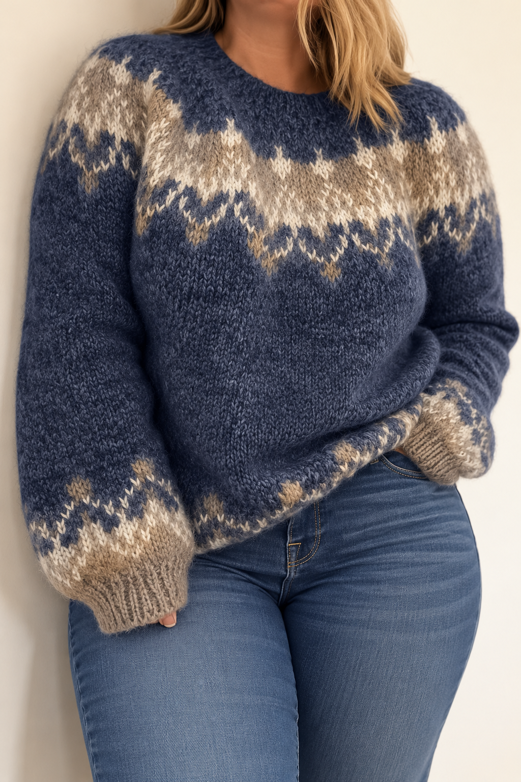 Carol | Cashmere Fair Isle Sweater