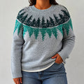 Ellie - Retro Scandinavian knitted sweater