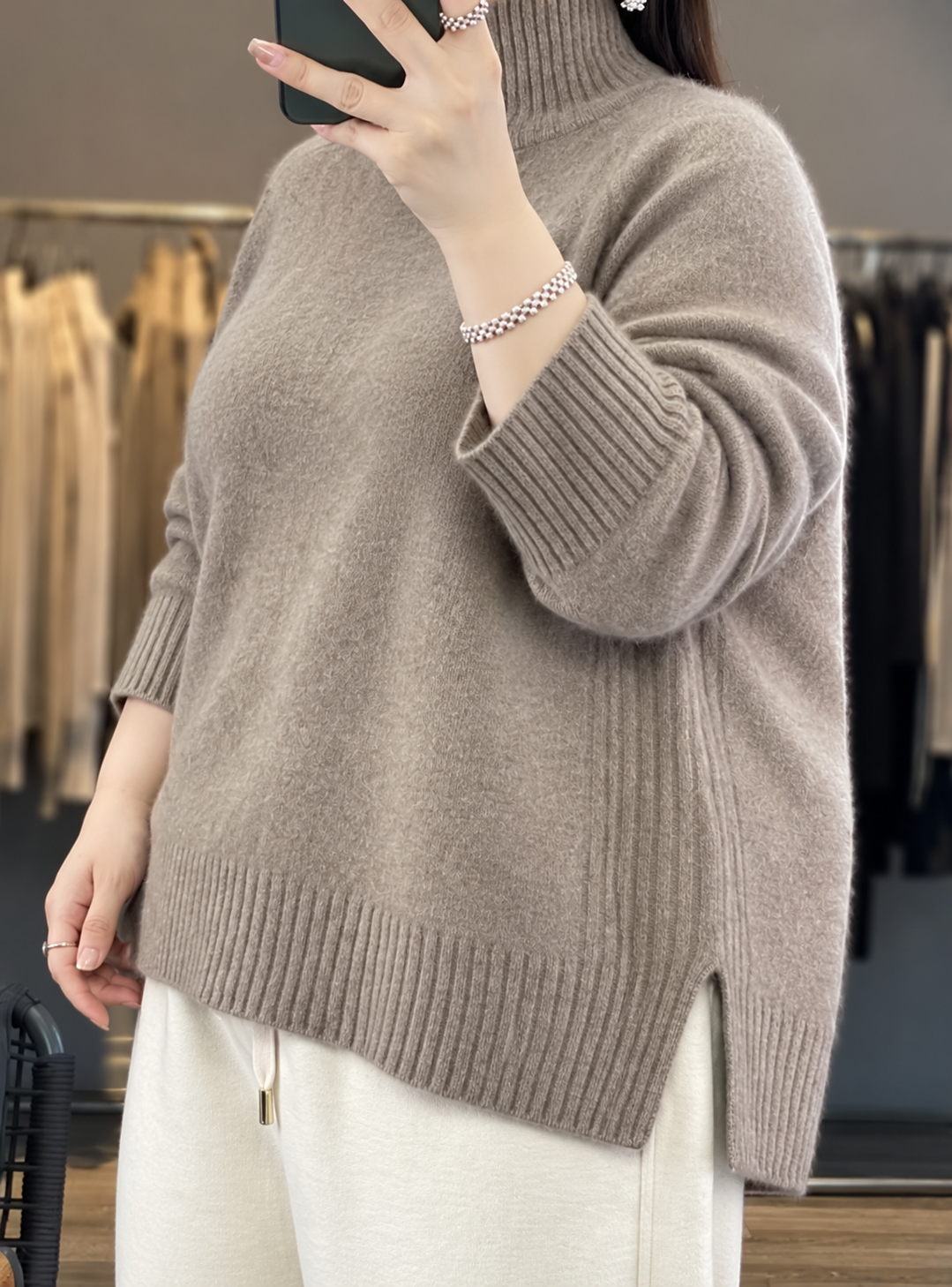 Dorothy | Cashmere Turtleneck Sweater