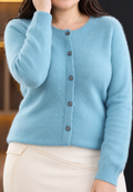 Patricia | Cashmere Button Cardigan