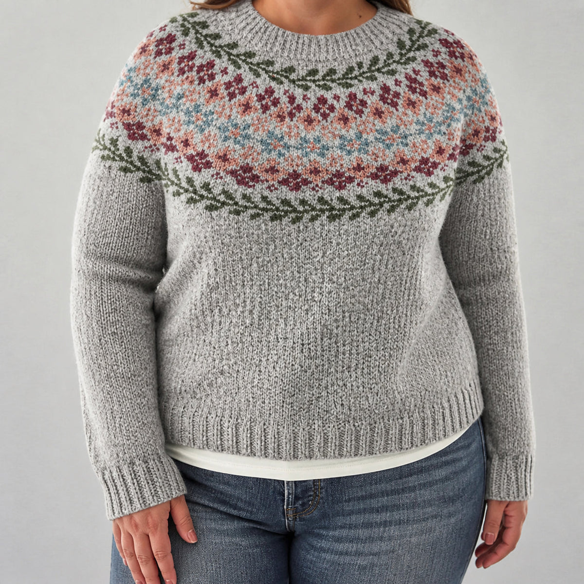 Genesis - Retro Scandinavian knitted sweater