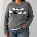 Alice - Retro Scandinavian knitted sweater